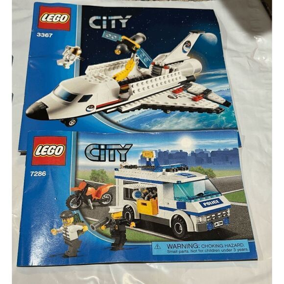 Lego City Manuals Only 3661 All 3 & 3367 & 7286 All in Very Good Shape - Picture 2 of 4